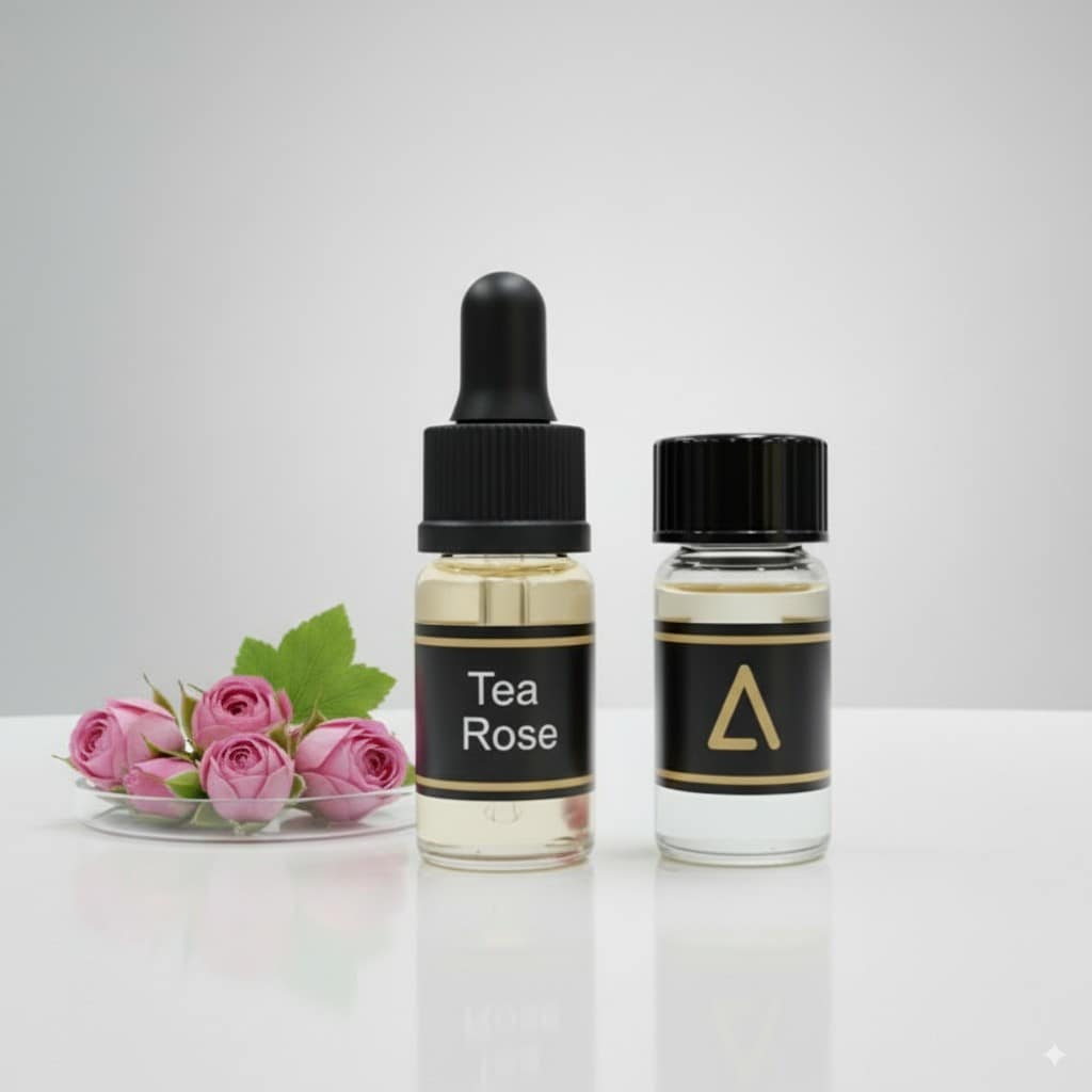 TEA ROSE accord perfume base – pre-blended aromatic base for DIY perfume, custom fragrance, and perfume making Tea Rose - Image 1