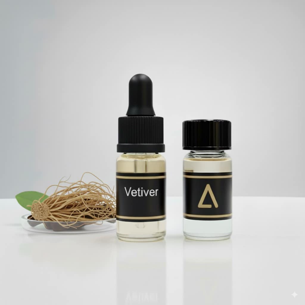 VETIVER accord perfume base – pre-blended aromatic base for DIY perfume, custom fragrance, and perfume making Vetiver - Image 1
