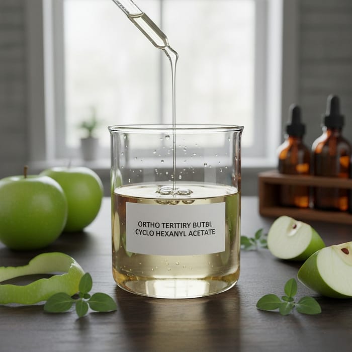 OTBCHA-ORTHO TERTIARY BUTYL CYCLO HEXANYL ACETATE | Explore The World Of Perfumery with Aromaverse | Aromaverse