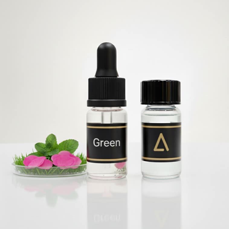GREEN accord perfume base – pre-blended aromatic base for DIY perfume, custom fragrance, and perfume making Green - Image 1