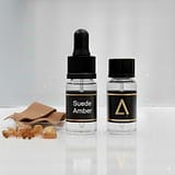 SUEDE AMBER accord perfume base – pre blended aromatic base for DIY perfume custom fragrance and perfume making | Complete Perfume Accord Library | Aromaverse Suede Amber